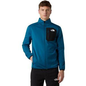 The North Face Crest Fz M - felpa in pile - uomo Blue/Black XL Image