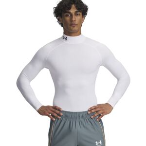 Under Armour ColdGear® Compression Mock M - maglietta tecnica a maniche lunghe - uomo White XL Image
