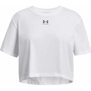 Under Armour Rival Jr - T-shirt - bambina White YS Image
