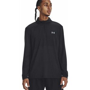 Under Armour Seamless Stride 1/4 Zip M - maglia running a maniche lunghe - uomo Black XL Image
