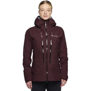 Vaude W Monviso 3L - giacca hardshell - donna Dark Red/White I40 D36 Image