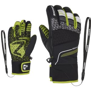 Ziener Lonzalo ASR - guanti da sci - bambino Black/Yellow 5,5 Image
