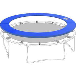 Outsunny HOMCOM Copertura di Protezione per Trampolino elastico Ø305 cm, in Plastica e PE con Imbottitura da 15 mm, Blu Aosom Image