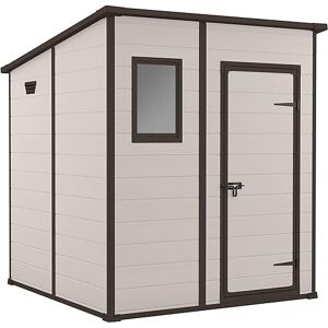 Keter Casetta da Giardino Manor 6x6 Pent, Beige, 183,5 X 185 X 200 h Image