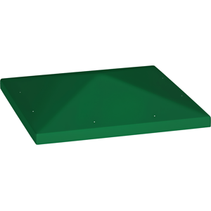 Outsunny Copertura per Gazebo da Giardino 3x3 m in Tessuto Oxford 600D con Fori di Drenaggio, Verde Image