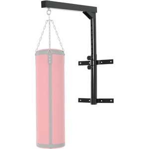 Homcom Supporto per Sacco da Boxe (40x64x60-88cm) Fissaggio a Parete Max 100 kg Aosom Image