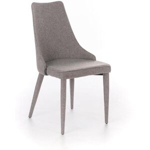 E-Stylo Sedia moderna in tessuto, perfetta per arredare con eleganza cucine, sale da pranzo e soggiorni, 46cm X 46cm H. 91cm   Aosom Italy Image