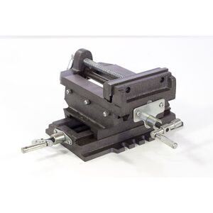 MORSA A CROCE PER TRAPANI A COLONNA 100 mm TRAPANO FRESA FRESATRICE SOGI Image