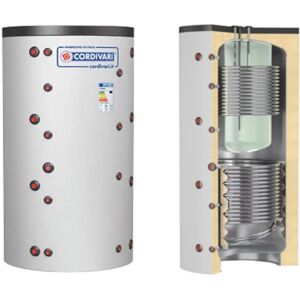 Cordivari Termoaccumulatore Combi 3 WC 1500 L con 2 scambiatori Fissi a Coibentazione Morbida Smontabile Image
