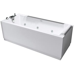 Novellini Vasca Da Bagno Idromassaggio Pannellata 2 Pannelli Calos 2.0 Hydro 180x80 Image