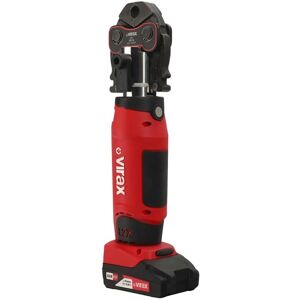 Virax Pressatrice Viper L2x Con Caricatore, 2 Batterie 18v E Inserti Th16/th20/th26 Image