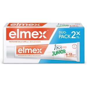 COLGATE-PALMOLIVE COMMERC.Srl Elmex Junior 6-12 anni dentifricio per bambini duopack 2 x 75ml Image