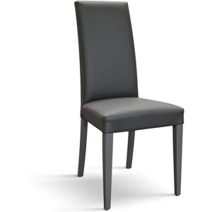 Pazzo Design Sedia <b> Andrea </b> <br> <b> set da 2 sedie </b> - Grigio Image