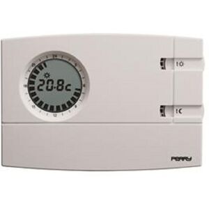 Perry 1CRCR308/G cronotermostato da parete EASY bianco Image