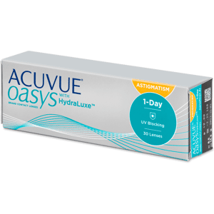 Johnson & Johnson Acuvue Oasys 1-Day with HydraLuxe for Astigmatism (30 lenti) Image