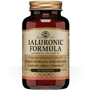 Solgar Ialuronic Formula integratore anti-age 30 tavolette Image