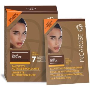 Incarose Maxi Bronze Astuccio 7 Salviette Monouso Autoabbronzanti Viso Image