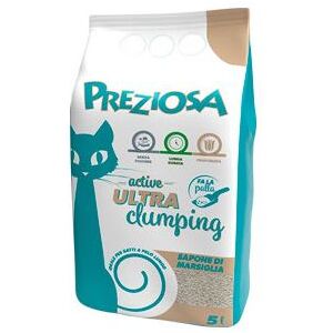 Antica Farmacia Orlandi Preziosa Gatto Lettiera Igienica Ultra Clumping Sapone Di Marsiglia 5 Lt Image