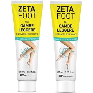 Zeta Farmaceutici Spa Zeta Foot Abbinata Gel Gambe Leggere 2x100ml Image