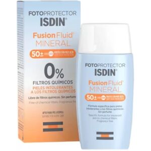 Isdin Srl Isdin Fusion Fluid Mineral Spf 50 Protezione Solare Viso 50 Ml Image