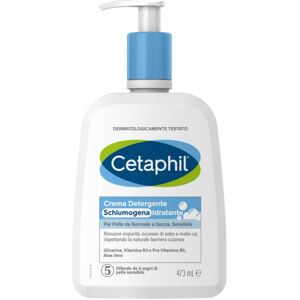 Galderma Cetaphil Crema Detergente Schiumogena Idratante 473 Ml Per Pelli Sensibili Image
