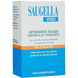 Meda Pharma Spa Saugella Viso Detergente Solido Sapone Ph Fisiologico Pelle Delicata 100 G Image