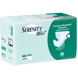 Serenity Spa Pannoloni Mutandina Traspiranti Soft Dry Super Serenity Taglia M 15 Pezzi Image