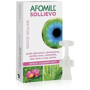 Montefarmaco Otc Spa Afomill Sollievo Gocce Oculari Occhi 10 Fiale Da 0,5 Ml Image