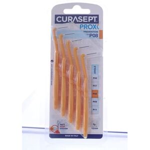 Curasept Proxi Angle P08 Arantio Chiaro/tangerino Image