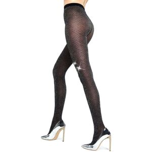Solidea By Calzificio Pinelli Aphrodite 70 Glitter Nero Ml Image