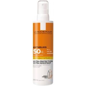 L'Oreal La Roche-Posay Anthelios Spray Solare Corpo Invisibile Spf50+. Elevata Protezione Uva/uvb. Adatto Alla Pelle Sensibile 200 Ml Image