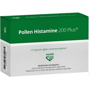 Vanda Omeopatici Srl Pollen Histamine 200 Plus 12 Capsule Image