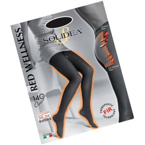 Solidea By Calzificio Pinelli Red Wellness 140op Nero 4xl-Xl Image
