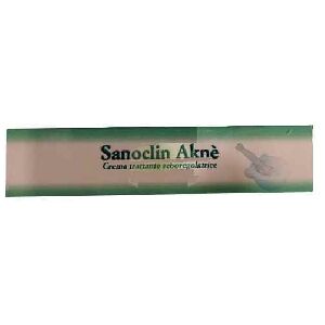 Abbate A&v Pharma Srl Sanoclin Akné Crema Pelle Grassa 30ml Image