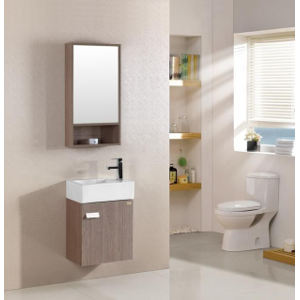 Arredo Casa Facile Mobile Bagno Pensile Acero Da 46 Cm Completo Image