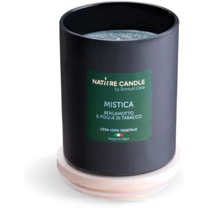 Nature Candle Candela profumata naturali Mistica - Bergamotto e Foglie di tabacco 200 gr - collezione Essenza Image