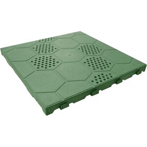 Kit Piastrelle pavimento resina verde drenante per Box In Acciaio Zincato 4.38 x 11.80 m - NTK07244AB3/AV3/AW3 Image