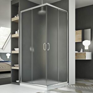 Box doccia modello Young 70x120 cm x H 185 vetro stampato Image