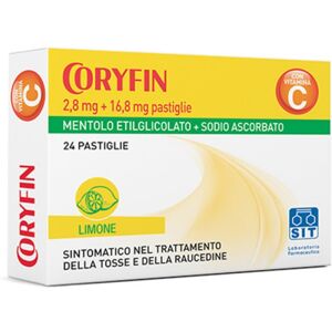SIT Coryfin C tosse e raucedine 24 caramelle gusto limone Image