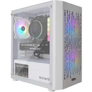 eXtremeBit PC Computer Gaming Assemblato Intel i5-12400F Ram 16GB SSD 1TB RTX 3050 6GB GDDR6 Bianco Image
