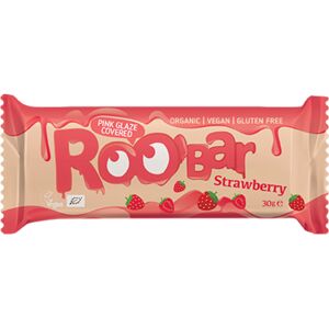 Smart Organic BIO Roobar barretta vegana – fragola & glassa rosa, 30 g Image
