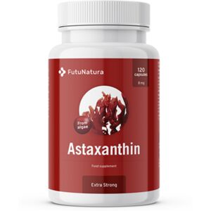 FutuNatura Astaxantina Extra Strong 160 mg, 120 capsule Image