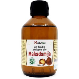 Herbana BIO Olio di macadamia, spremuto a freddo, 200 ml Image