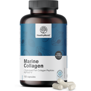 HealthyWorld® Collagene marino 1170 mg, 120 capsule Image