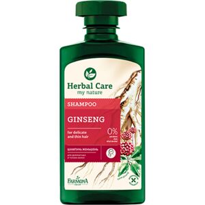 Herbal Care Shampoo per capelli sottili al ginseng, 330 ml Image