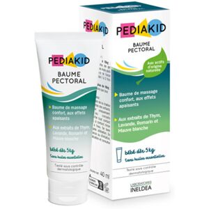 Pediakid Balsamo per il massaggio del torace - per bambini, 40 ml Image