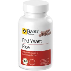 Raab Vitalfood BIO lievito di riso rosso, 90 capsule Image