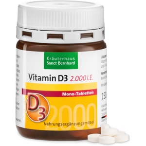 Sanct Bernhard Vitamina D3 2000 UI, 150 compresse Image
