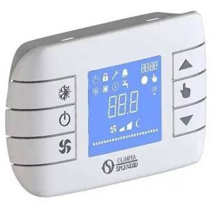 Olimpia Splendid Kit Comando Remoto A Parete Cronotermostato Lcd Broadcast B0736 Image