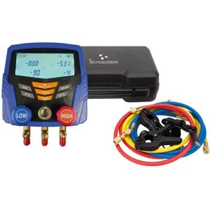 Tecnosystemi Kit Gruppo Manometrico Digitale A 2 Vie In Valigietta Image